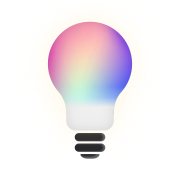 Five street lamps